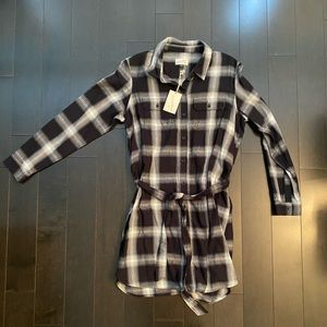 Flannel Dress NWT